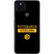 NFL Pittsburgh Steelers Black Performance Series Google Pixel 5a Skin